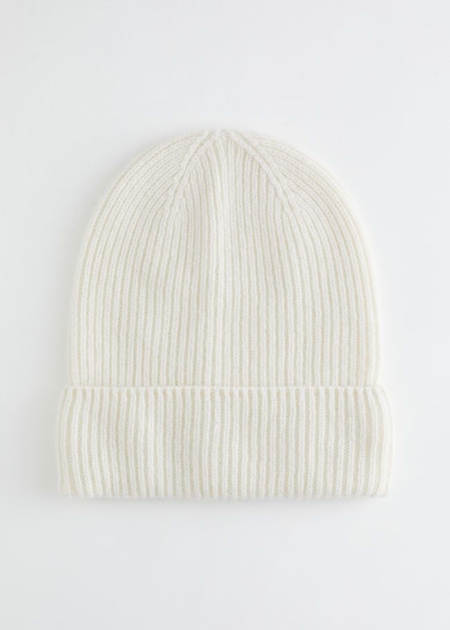Ribbed Cashmere Knit Beanie | & Other Stories US