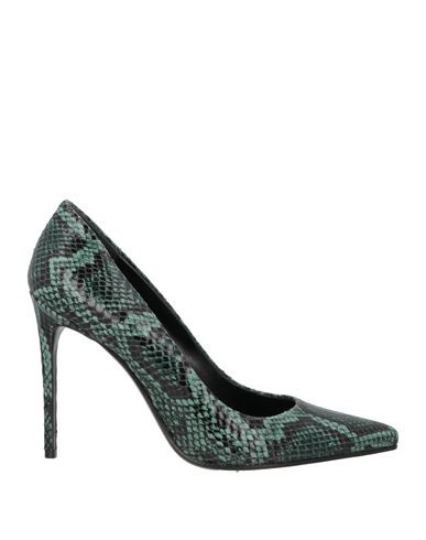 Aldo Castagna Woman Pumps Dark green Size 11 Soft Leather | YOOX (US)