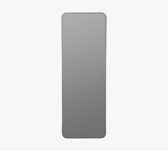 Slim Profile Rounded Edge Floor Mirror | Pottery Barn (US)