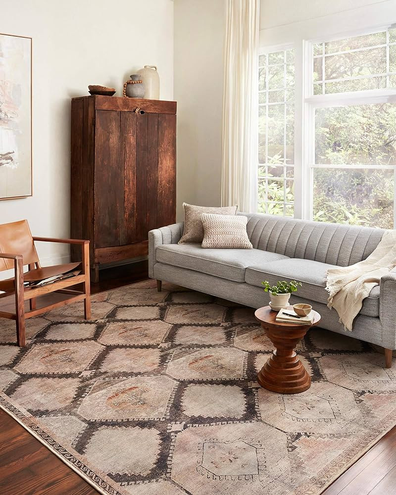 Loloi II Wynter WYN-08 Graphite Traditional Area 7'-6" x 9'-6" | Amazon (US)