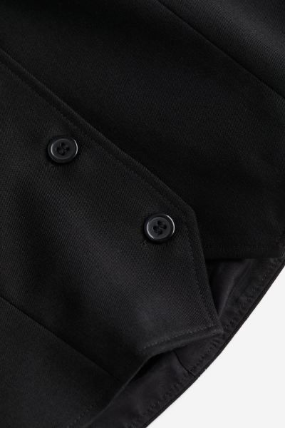 Suit waistcoat - Black - Ladies | H&M GB | H&M (UK, MY, IN, SG, PH, TW, HK)