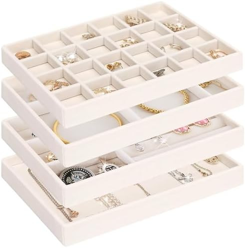 Jewellery Storage Drawer Jewellery Trays Jewellery Organiser Drawers for Jewellery Drawer Insert ... | Amazon (DE)