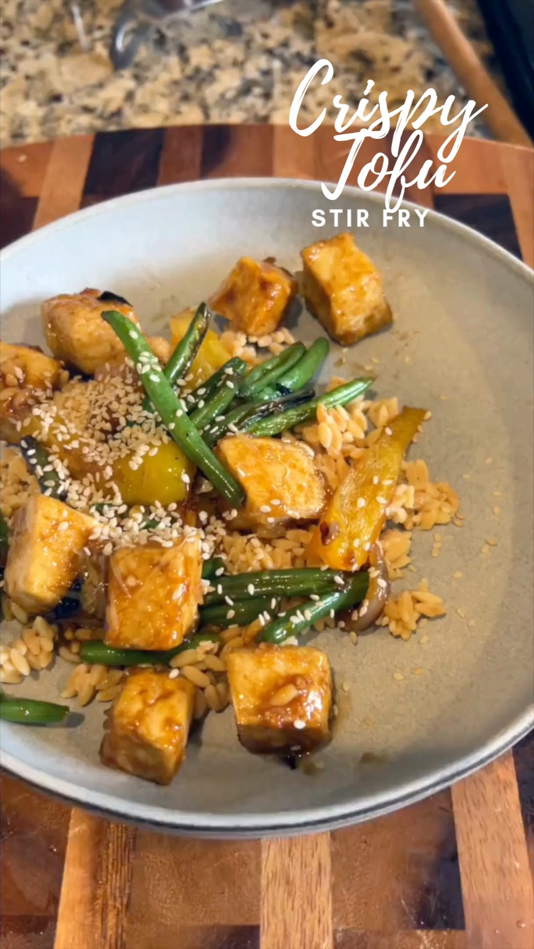 Get ready for your next meatless Monday with this plant based speedy meal.🍽️

I crisp up my tofu in my Ninja Foodi on the air crisp setting, saute the veggies, pour over a quick sauce that thickens and becomes sticky then serve the whole thing over rice.

So delicious, so easy & even tofu detractors will be won over😉

Find all the things to get you started here on my LTK. 

 

#LTKfoodie #LTKvlog #LTKHome
