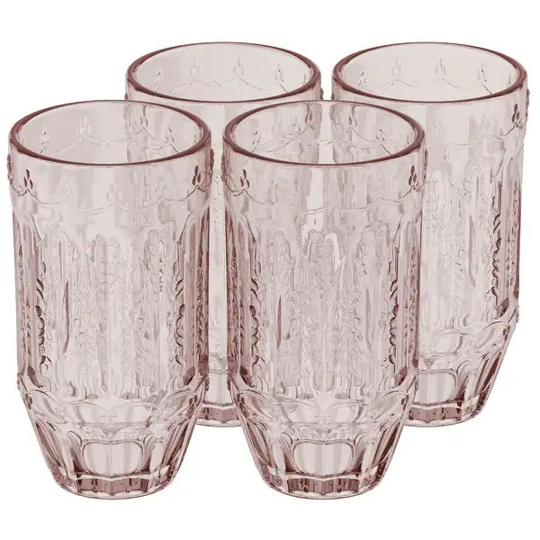 Elle Decor Highball Glasses Set of 4 Colored Vintage - Bed Bath & Beyond - 38339431 | Bed Bath & Beyond
