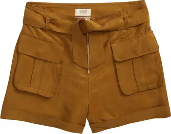 Kids' High Waist Cargo Shorts | Nordstrom