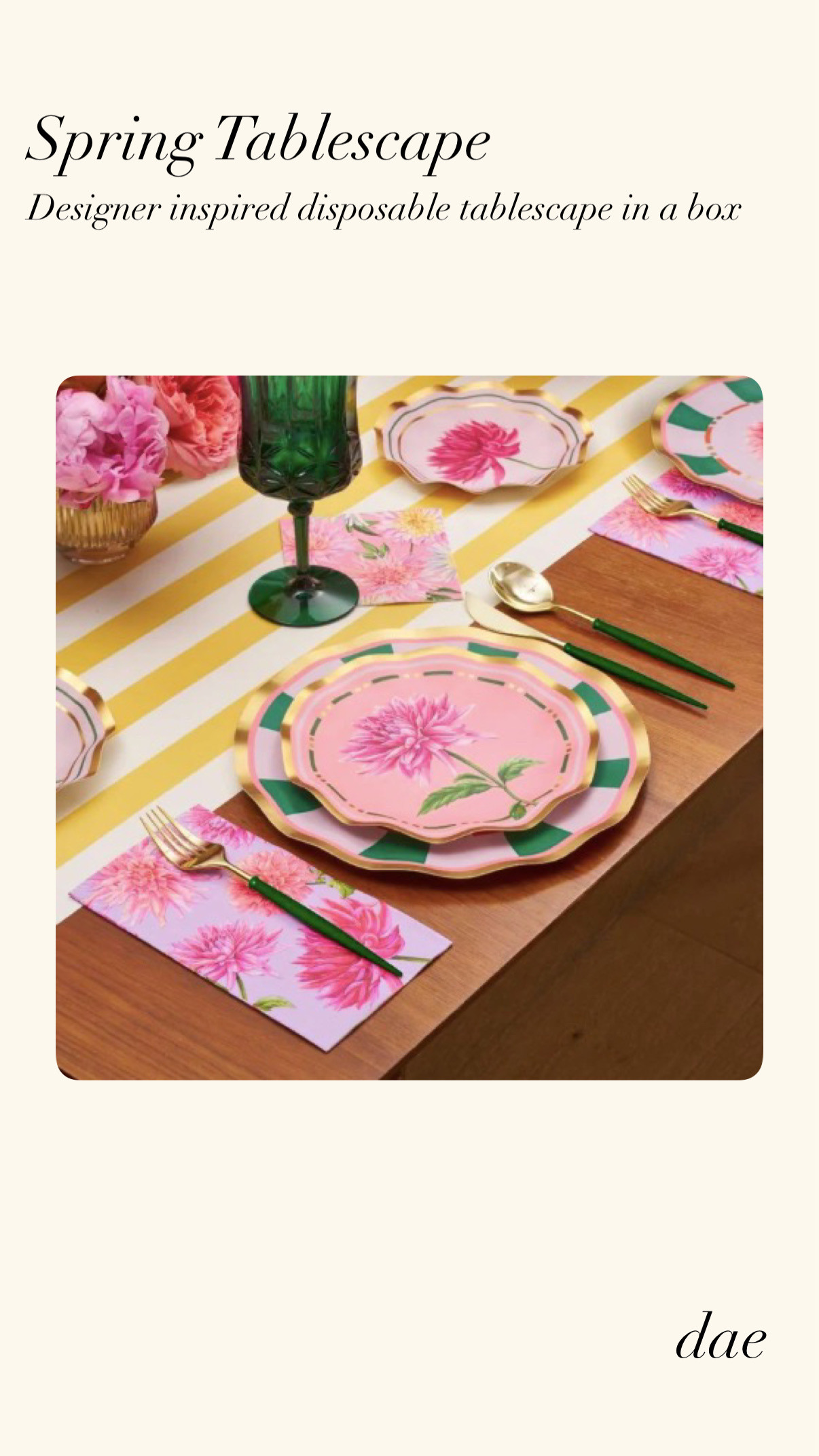 Spring hosting essentials 🤍 A timeless table that works for Spring, Passover, Easter, and everyday entertaining.
Hosting for Spring holidays just got easier with these elegant disposable tablescape sets from Sophistiplate. These designer inspired Spring table settings include disposable plates, napkins, flatware, and decor all in one coordinated box. Perfect for holiday hosting, seder dinners, and stress-free entertaining.
 

 #LTKmomlife #LTKSeasonal #LTKHome