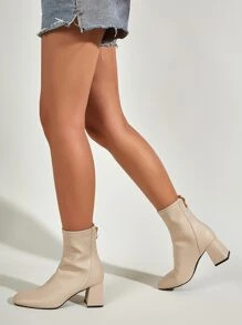 Zip Back Square Toe Mid Heeled Boots
   SKU: swshoes08201105771      
          (4005 Reviews)
  ... | SHEIN