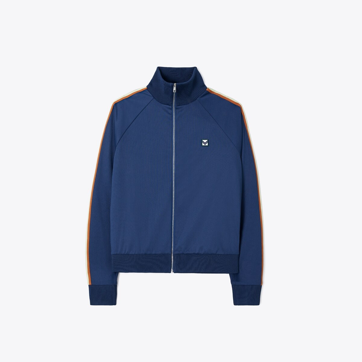 SIDE STRIPE FULL-ZIP TRACK JACKET | Tory Burch (US)