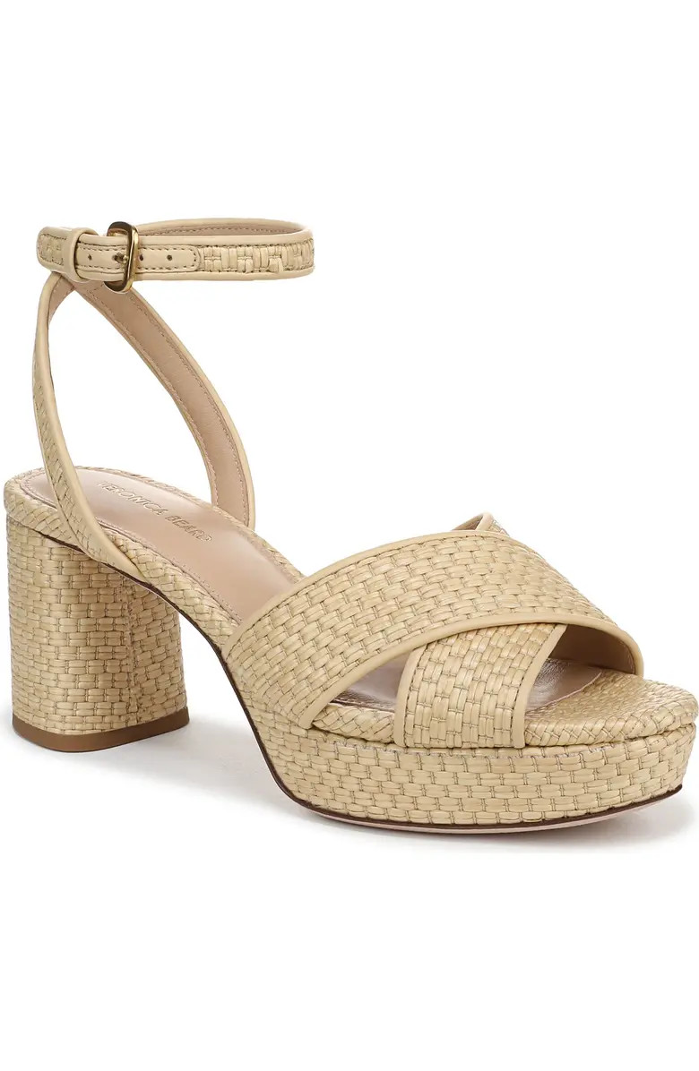 Veronica Beard Danika Ankle Strap Platform Sandal (Women) | Nordstrom | Nordstrom