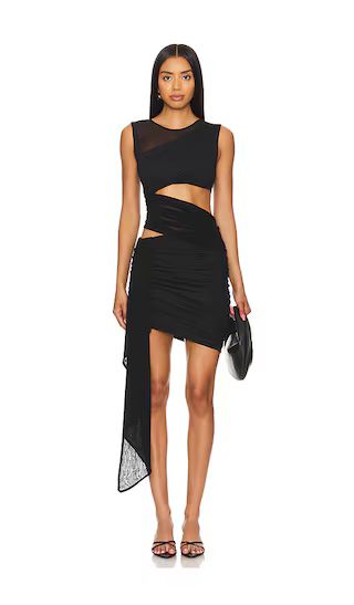 Nazia Mini Dress in Black | Revolve Clothing (Global)