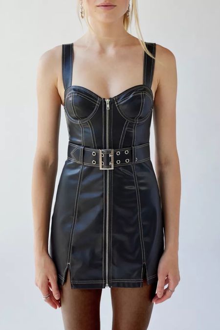 Faux leather dress. Currently on major sale

#LTKFind #LTKunder50