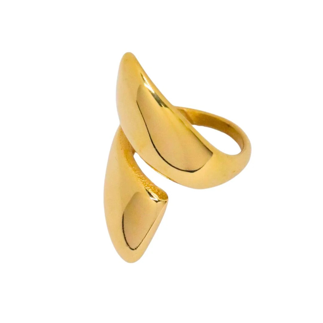 Risky Ring- Gold - Ahava J | Ahava Jewels