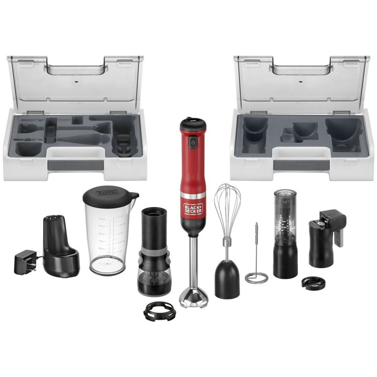 BLACK+DECKER Kitchen Wand 6 Kit, Red (BCKM1016KS06) | Walmart (US)