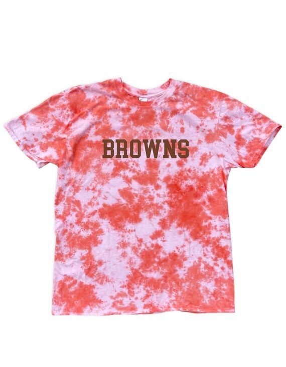 Brown Tie Dye T-shirt Cleveland Browns Tie Dye T-shirt | Etsy | Etsy (US)