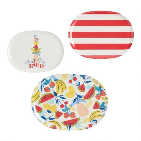 Riviera Beach Club Serving Trays 3 Pack | World Market