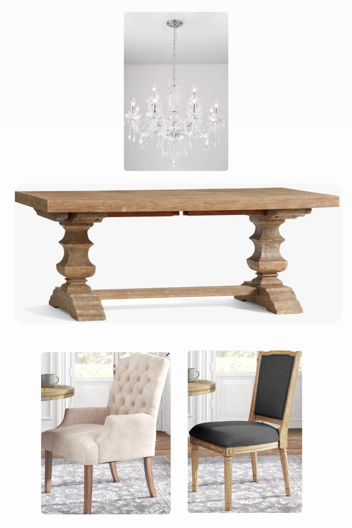 Dining table. Pottery barn. Dining chairs. Dining room. Furniture  

#LTKhome