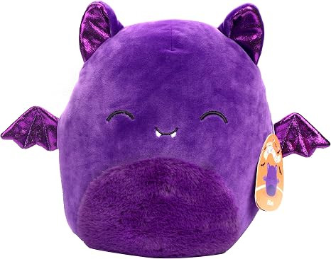 Squishmallows Original 10-Inch Blas The Purple Bat - Official Jazwares Halloween Plush - Collecti... | Amazon (US)