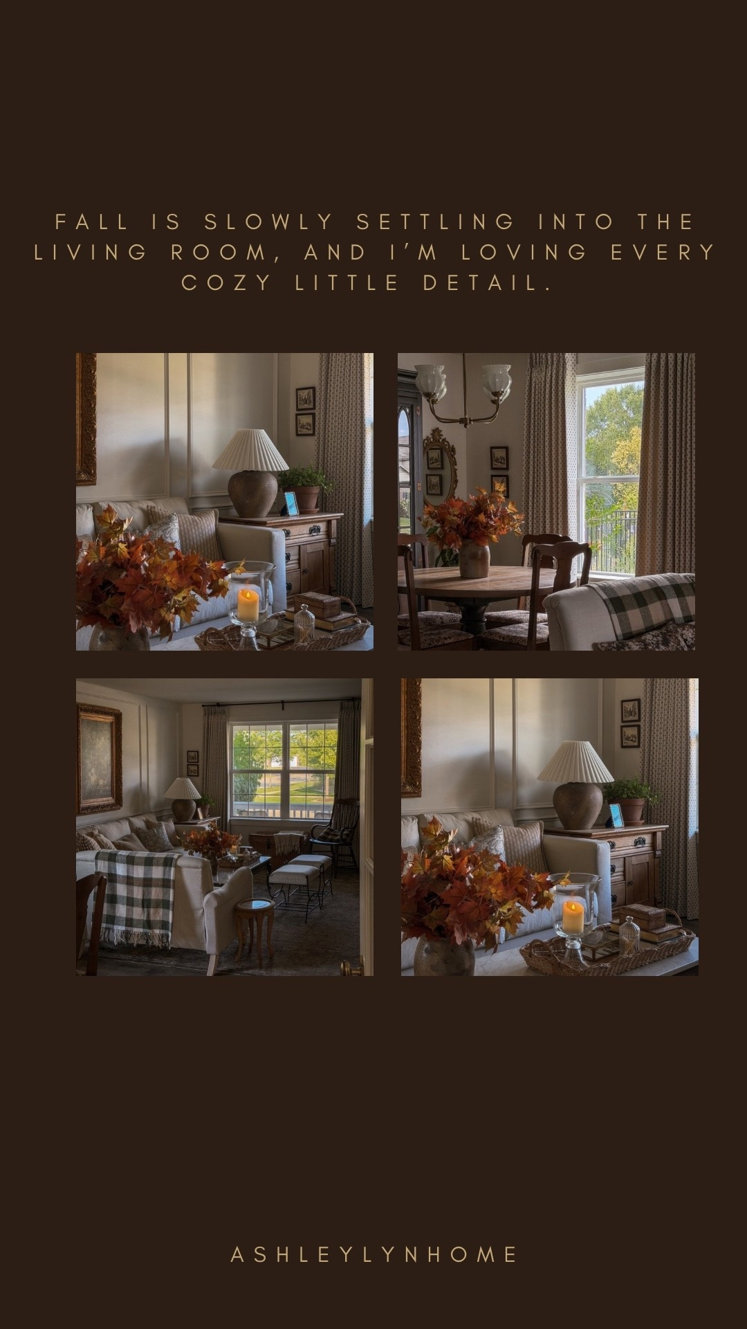 Fall is slowly settling into the living room, and I’m loving every cozy little detail. Which one caught your eye? 🍂

#LTKHome #LTKSeasonal