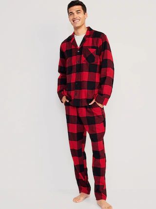 Flannel Pajama Set for Men | Old Navy (US)