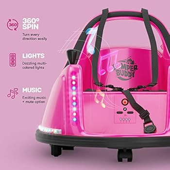 Amazon.com: Ride On Electric Bumper Car for Kids & Toddlers, 12V 2-Speed, Ages 1, 2, 3, 4, 5 Year... | Amazon (US)