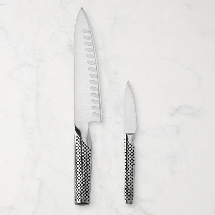 Global Classic Chef's & Paring Knives, Set of 2 | Williams-Sonoma
