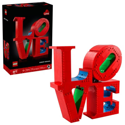 LEGO Art LOVE Collectible Building Set, Home Decor Gift Idea 31214 | Target