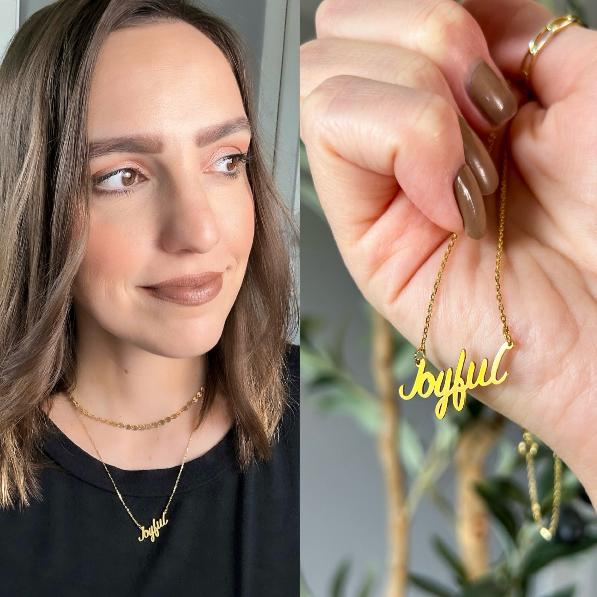 Jewlr personalized necklace

🤗 Does life always feel JOYFUL to you? I know it can sometimes be hard to remember to find the joy in daily life or in hard circumstances. When I was choosing what word to put on this necklace, I could have picked anything. My own name, a loved one’s name, or any other word out there. I chose joyful because that is what has been impressed upon me this year to focus my heart on and to share with others. Joy - no matter what’s going on. It’s one of the fruits of the spirit. Let’s have JOY, my friends. 🫶🏻☺️🙌🏻✨

——————
@jewlr #MyJewlr #jewlrpartner

#LTKStyleTip #LTKFindsUnder100 #LTKSeasonal