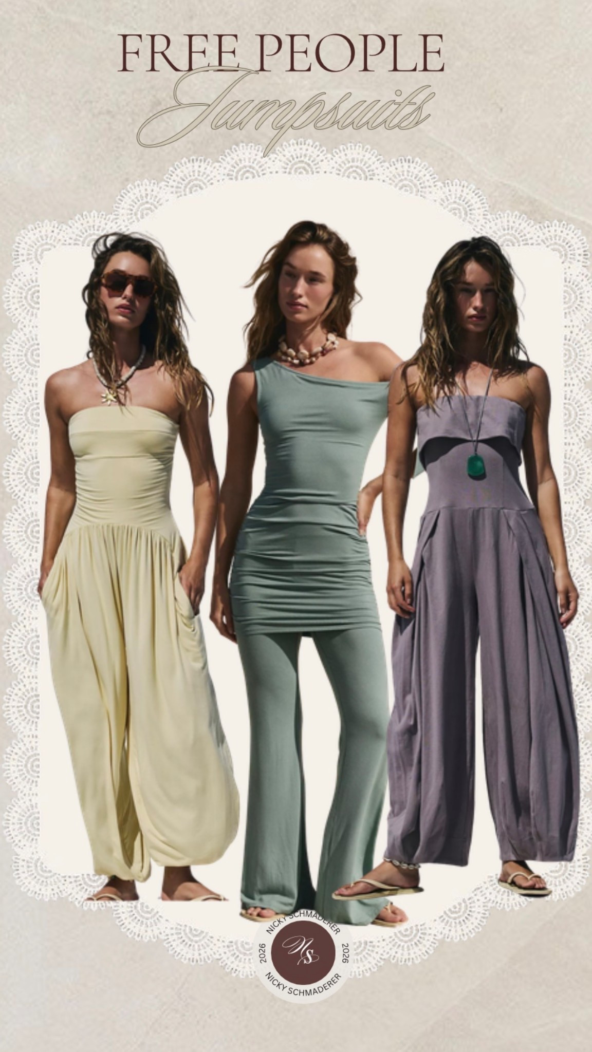 Free people jumpsuits for spring and summer // trendy travel outfits and comfy vacation outfits 



#LTKTravel #LTKFestival #LTKSeasonal