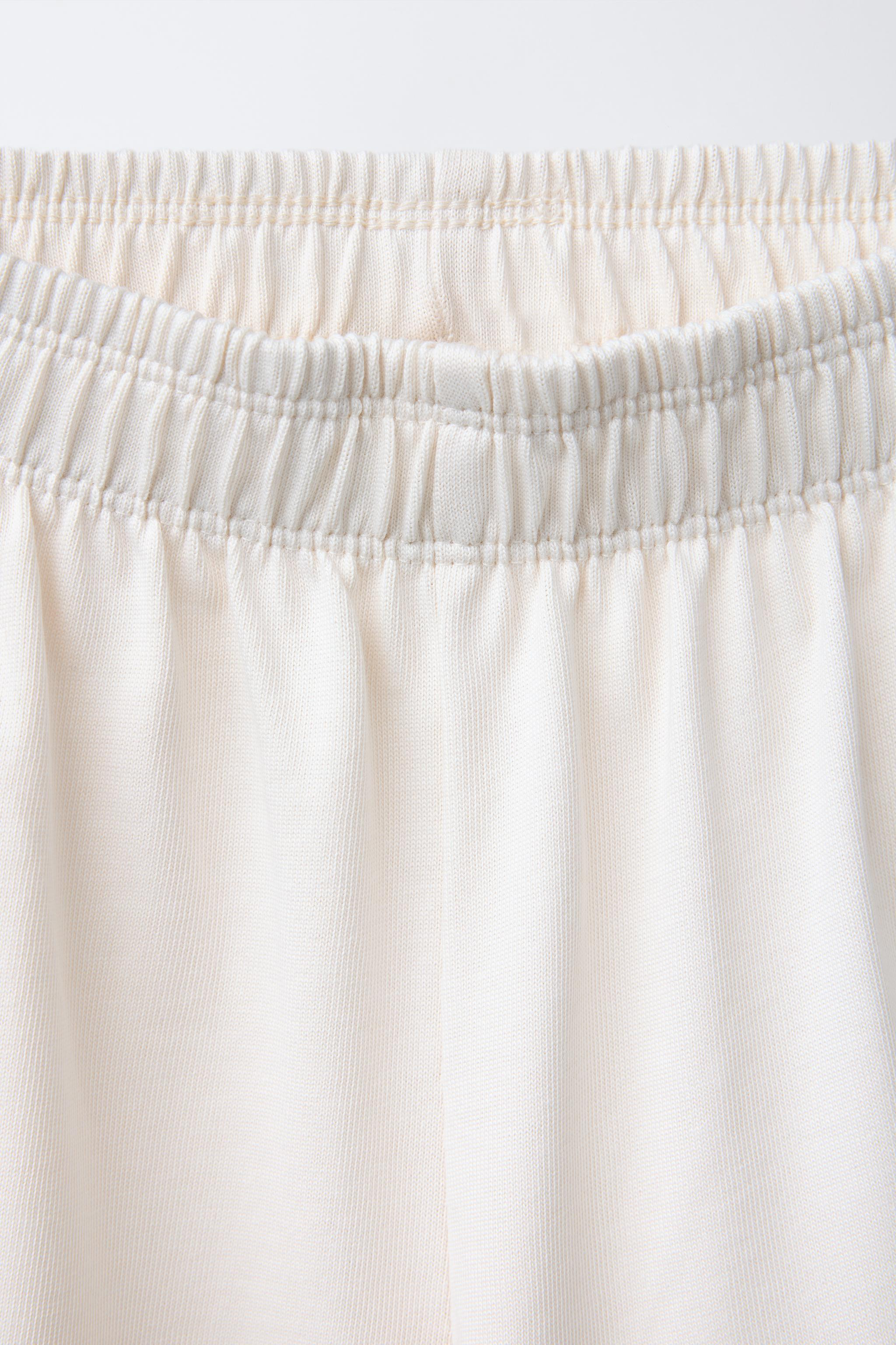 HEAVY WEIGHT WIDE-LEG TROUSERS | Zara AU