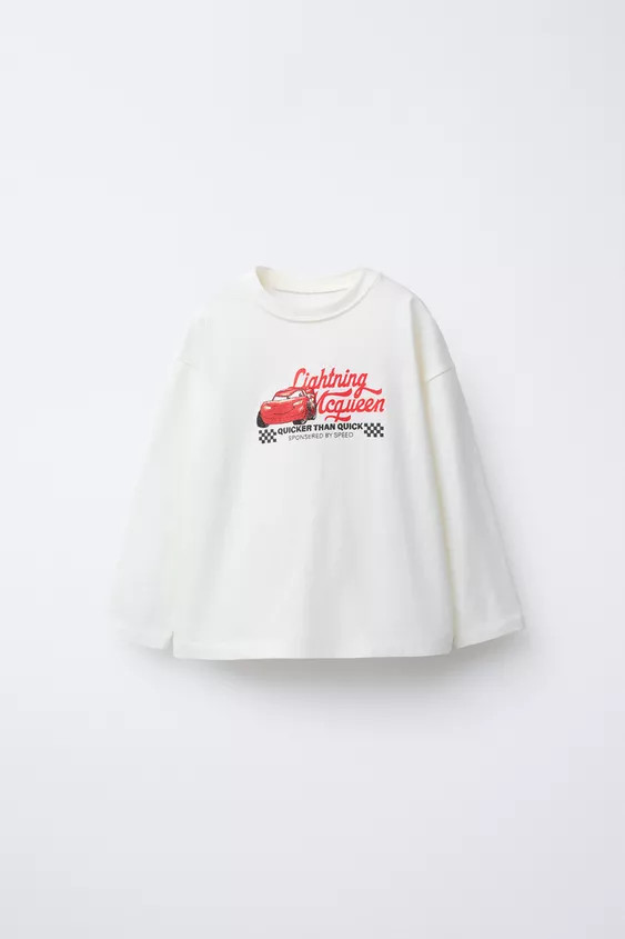 CARS LIGHTNING MCQUEEN © DISNEY PRINTED T-SHIRT | Zara US