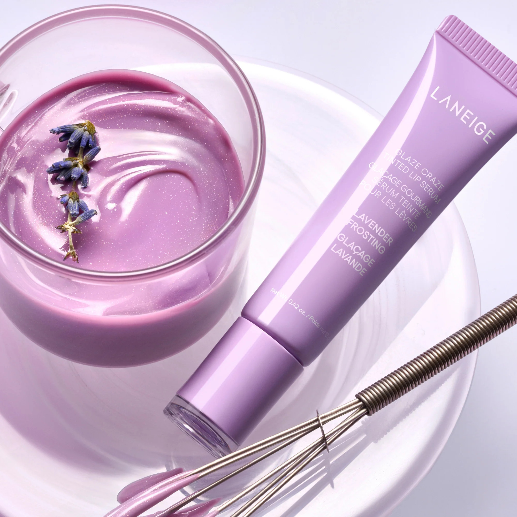 Glaze Craze Tinted Lip Serum - LAVENDER FROSTING (COOL LAVENDER) | Laneige (US)