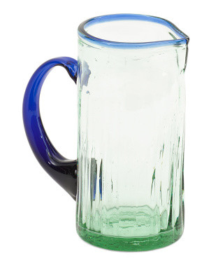 Jara Ribbed Pitcher With Contrast Trim | Kitchen & Dining Room | Marshalls | Marshalls