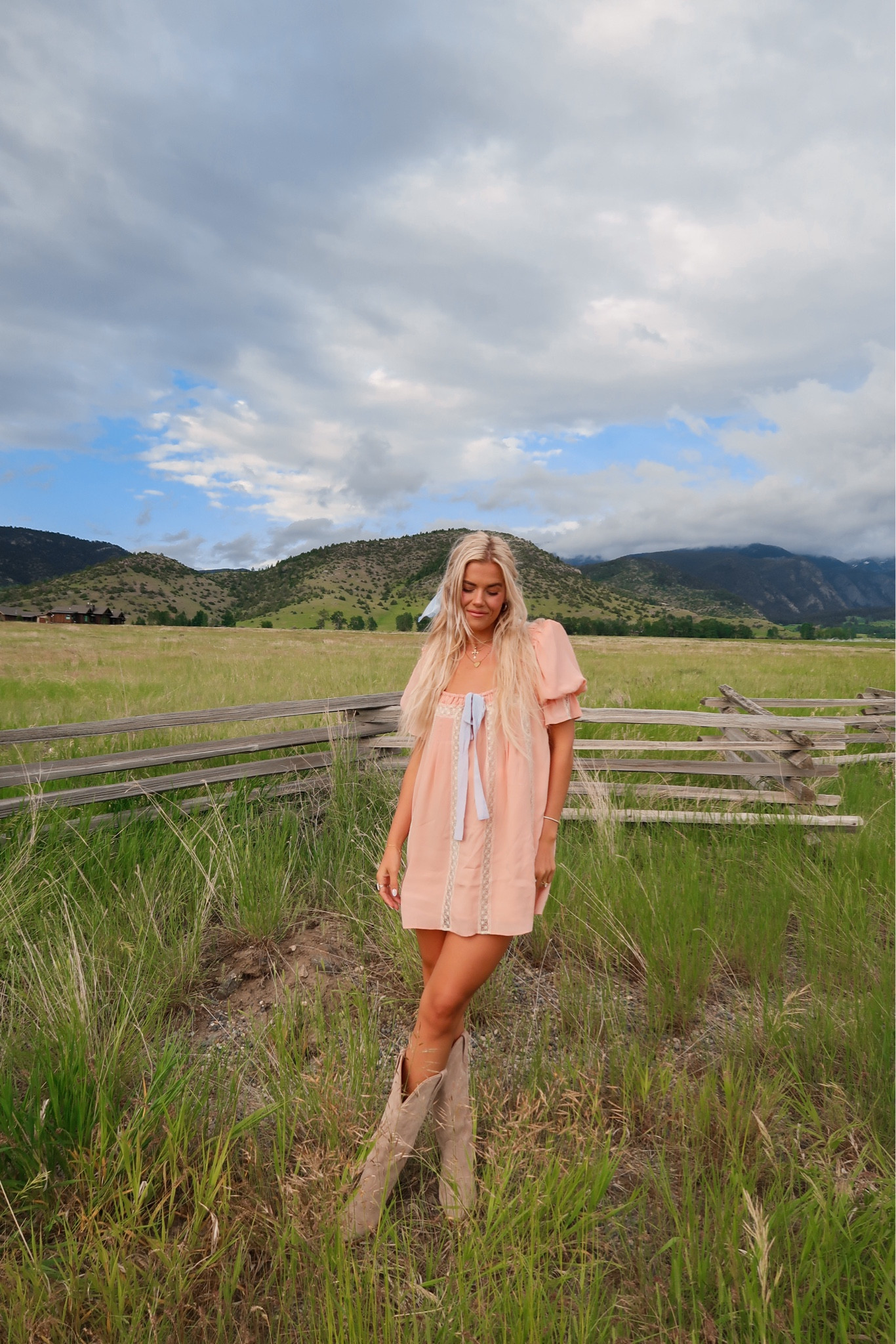 dress in a size small! love this chic coral cowgirl look for country concert season 🤍🌾🦬 

#LTKSeasonal #LTKStyleTip #LTKShoeCrush