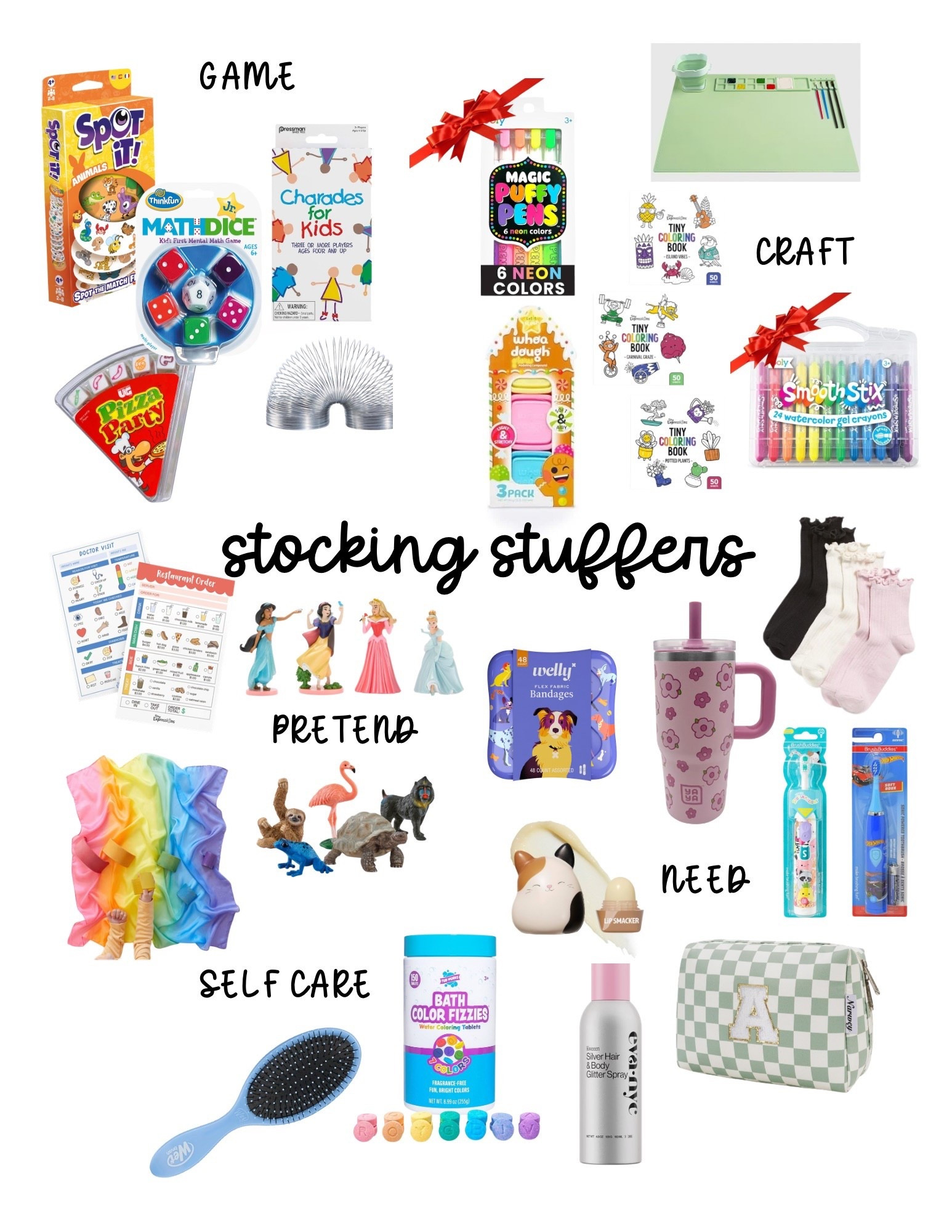 Stocking stuffers for kids 

#LTKGiftGuide #LTKmomlife #LTKKids