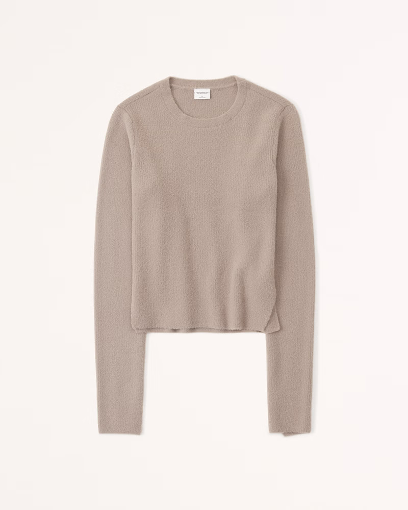 Women's DreamLush Slim Crew Sweater | Women's Tops | Abercrombie.com | Abercrombie & Fitch (US)