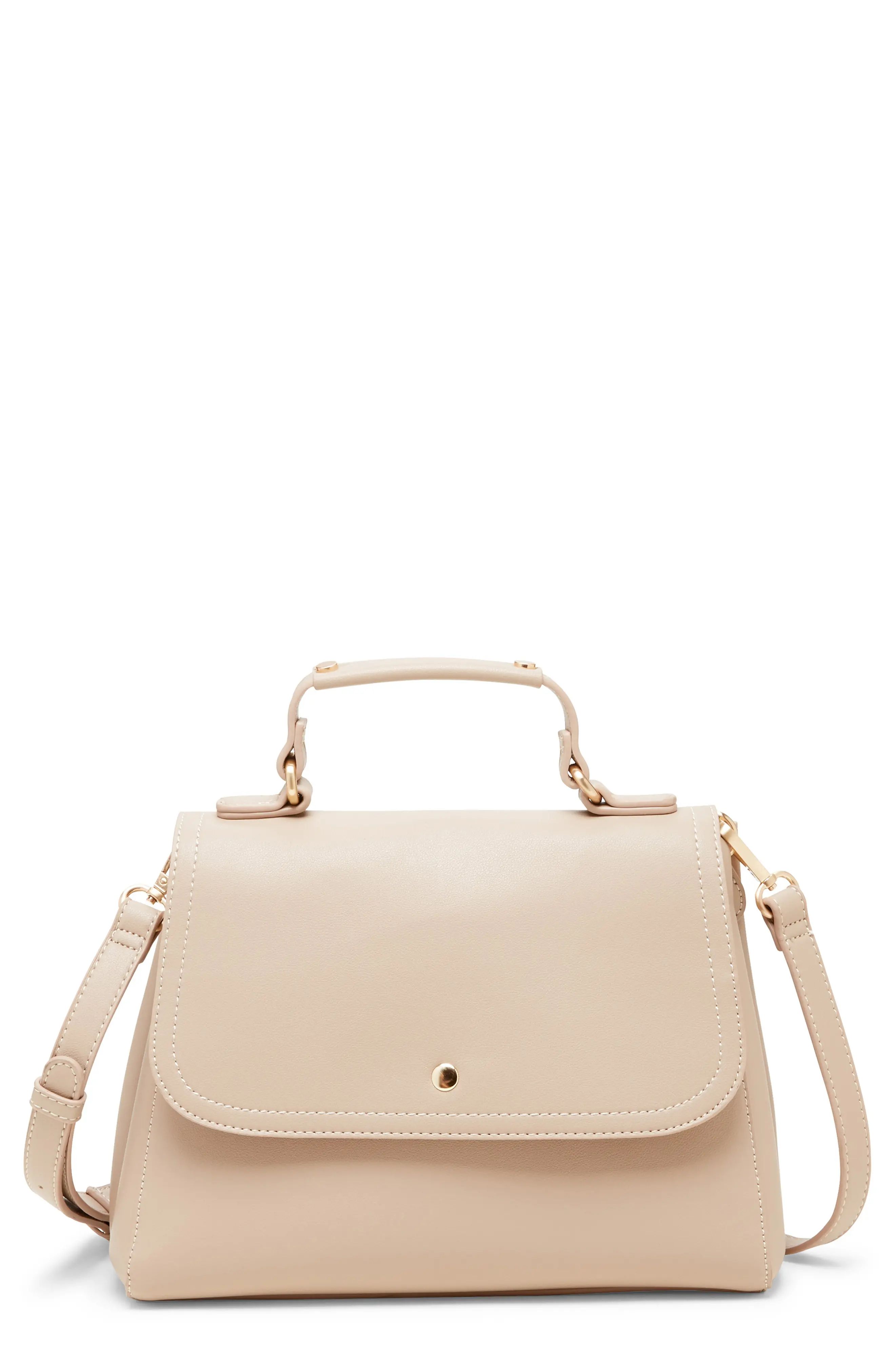 Sole Society Hingi Faux Leather Satchel | Nordstrom
