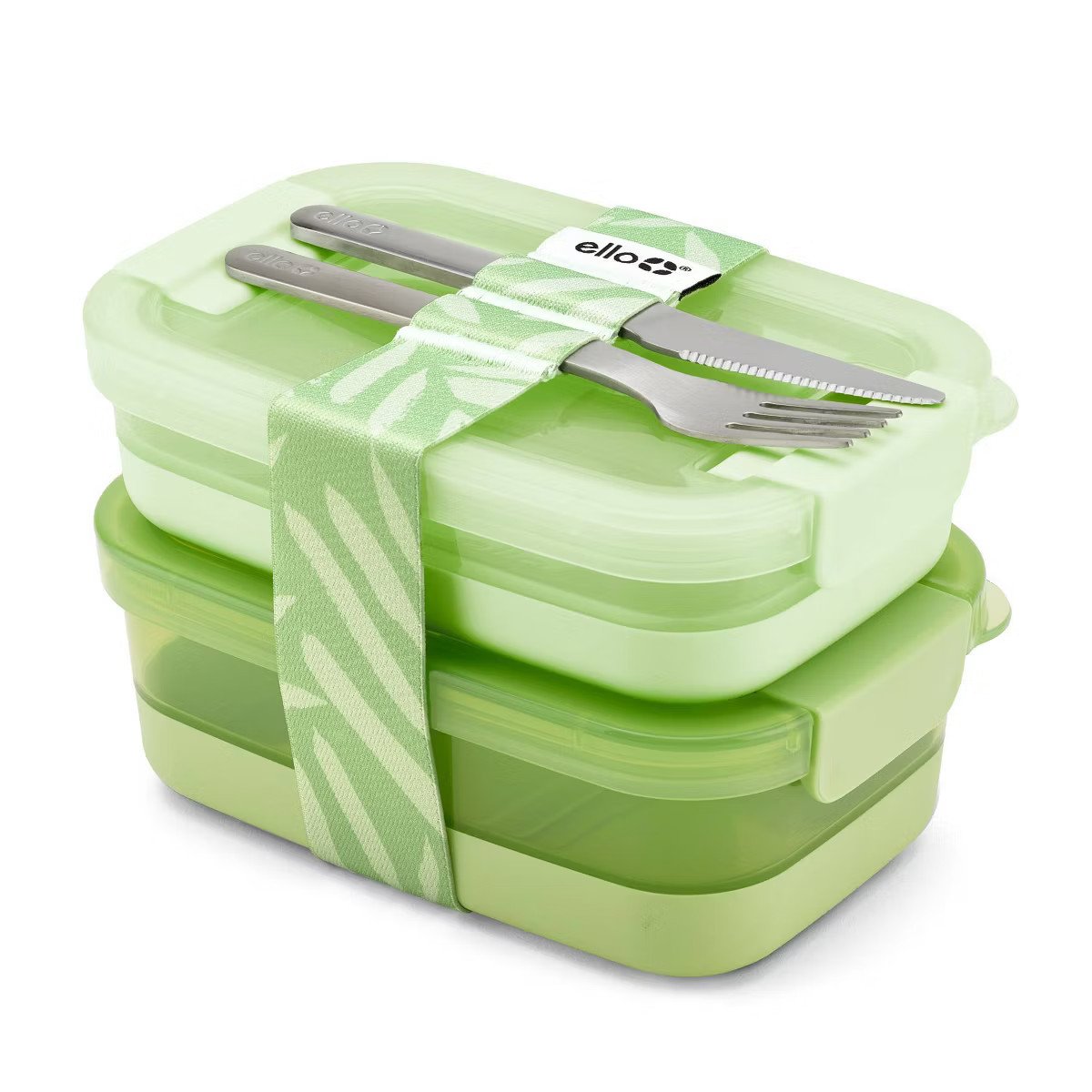 Ello 2pk Plastic Lunch Stack Food Storage Container | Target