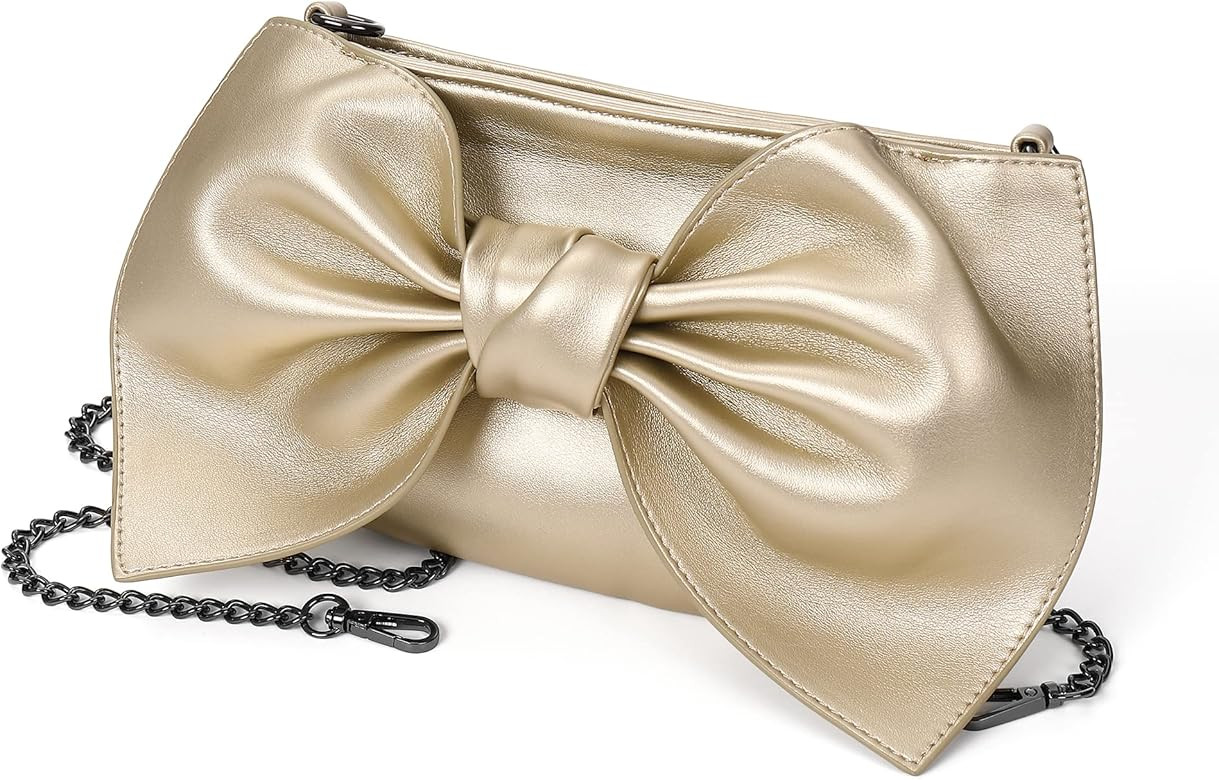 Beauty yaya Womens Oversized Wristlet Clutch Evening Purse Little Crossbody Bags Vegan Leather En... | Amazon (US)