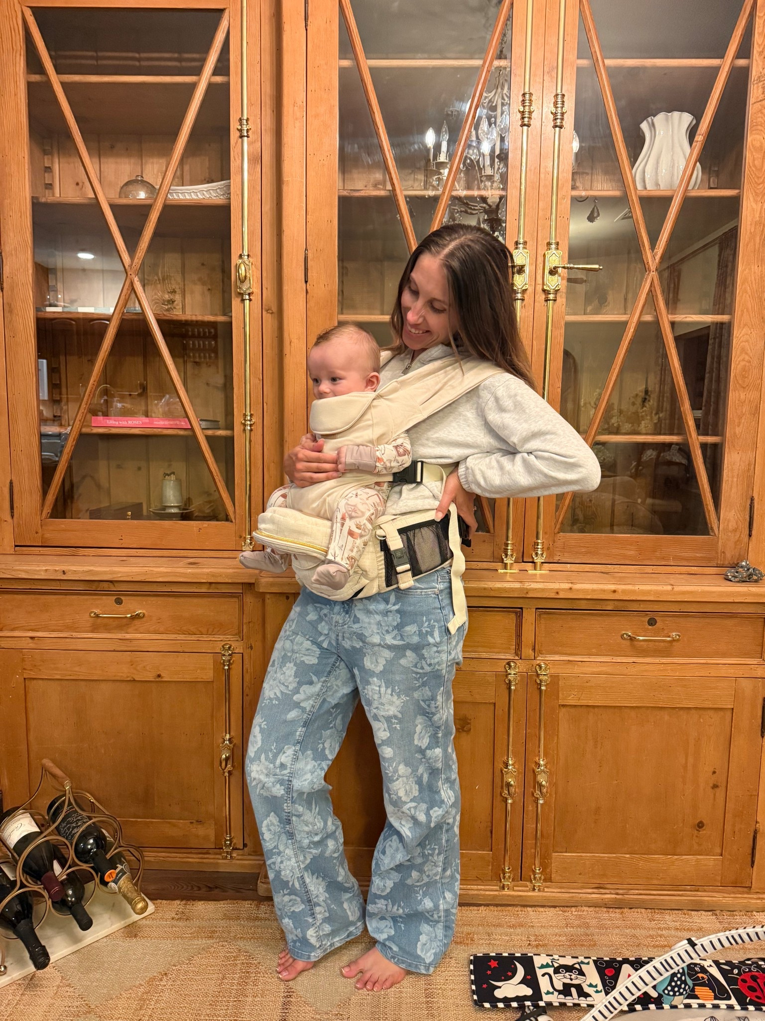 The perfect baby carrier! The classic tush baby holder takes all the weight while the wide straps keep baby stable. So nice for my chronic migraines since the straps don’t take all the weight! #babycarrier #baby #babyitems 

#LTKBaby #LTKmomlife #LTKTravel