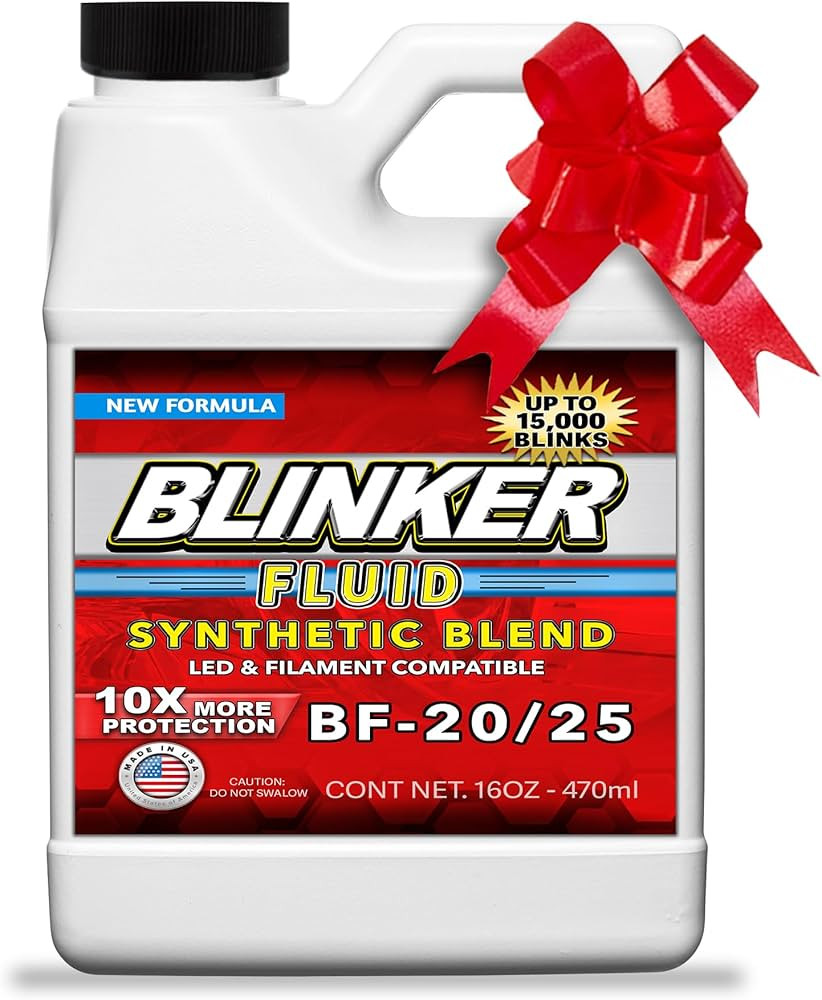 Blinker Fluid, Funny Gag Gifts, Great for White Elephant Gift for Adult,Men&Women Christmas Secre... | Amazon (US)