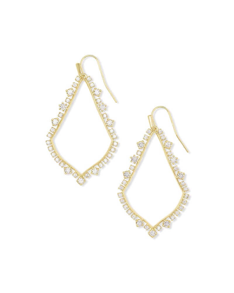 Sophee Crystal Drop Earrings in Gold | Kendra Scott