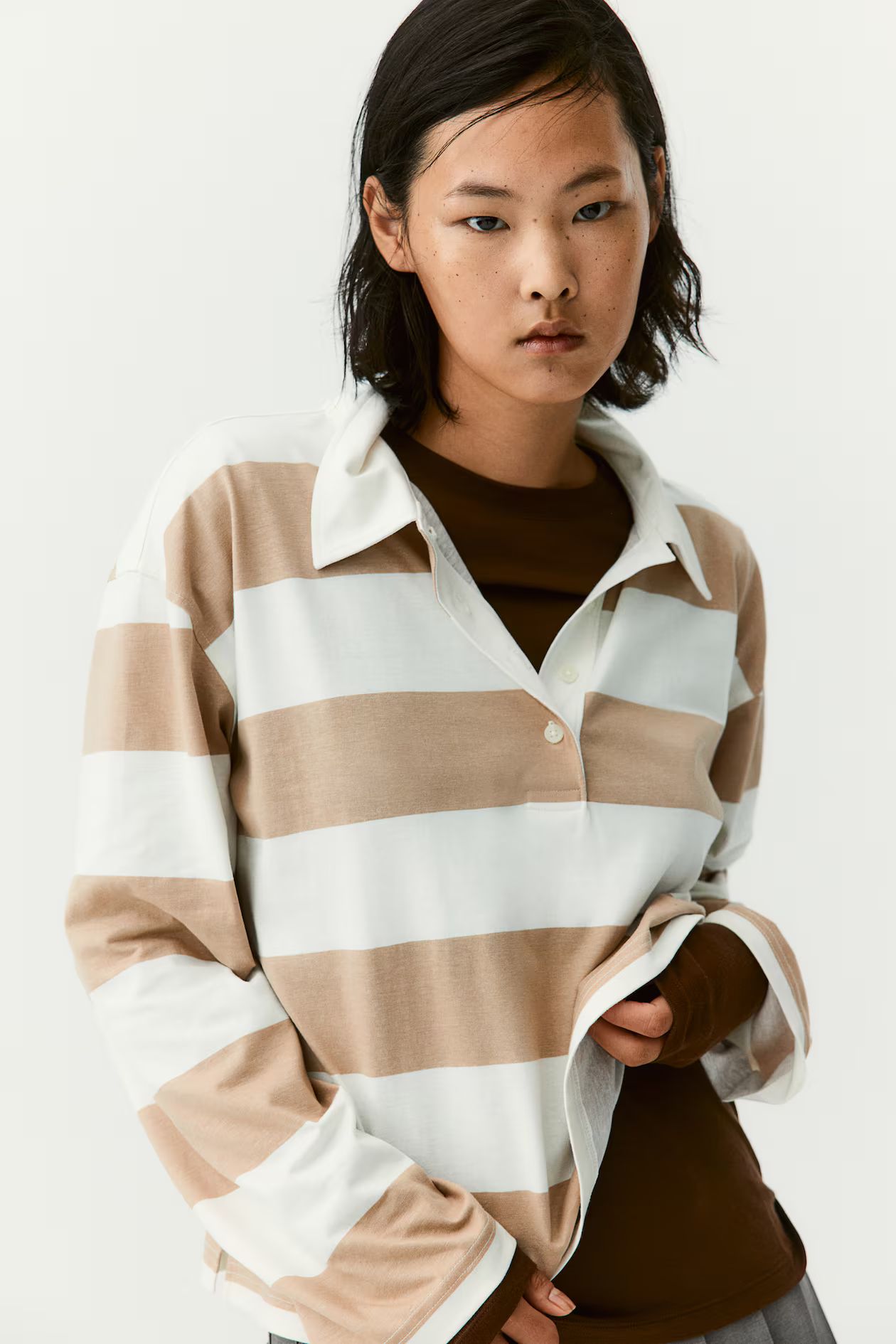 Oversized Polo Shirt | H&M (US + CA)