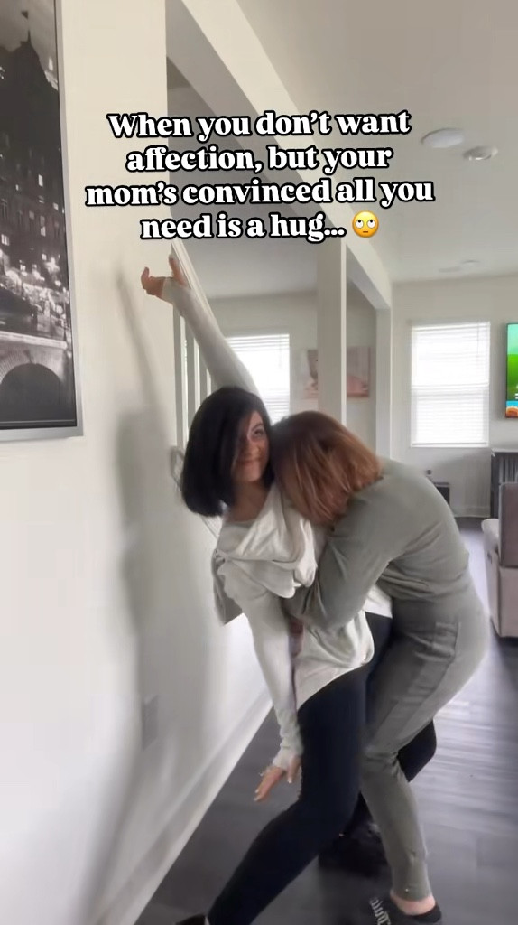 POV: Moms really think hugs are the solution to everything. Meanwhile, I’m just trying to escape her grip. 😂 Love you, Mom, but personal space, please! 😂

#MomLogic #HugItOut #WhenMomVisits #RelatableHumor #FamilyComedy #POVMomEdition #TooMuchAffection #MomKnowsBest #MotherDaughterMoments #FunnyReels #FamilyFirst #ParentingHumor #MomLove #LifeWithMom #ViralContent #MomAndMe #PersonalSpacePlease #HugsSolveEverything #MomsBeLike #ComedyGold #explore #explorepage

#LTKFamily #LTKWatchNow #LTKKids