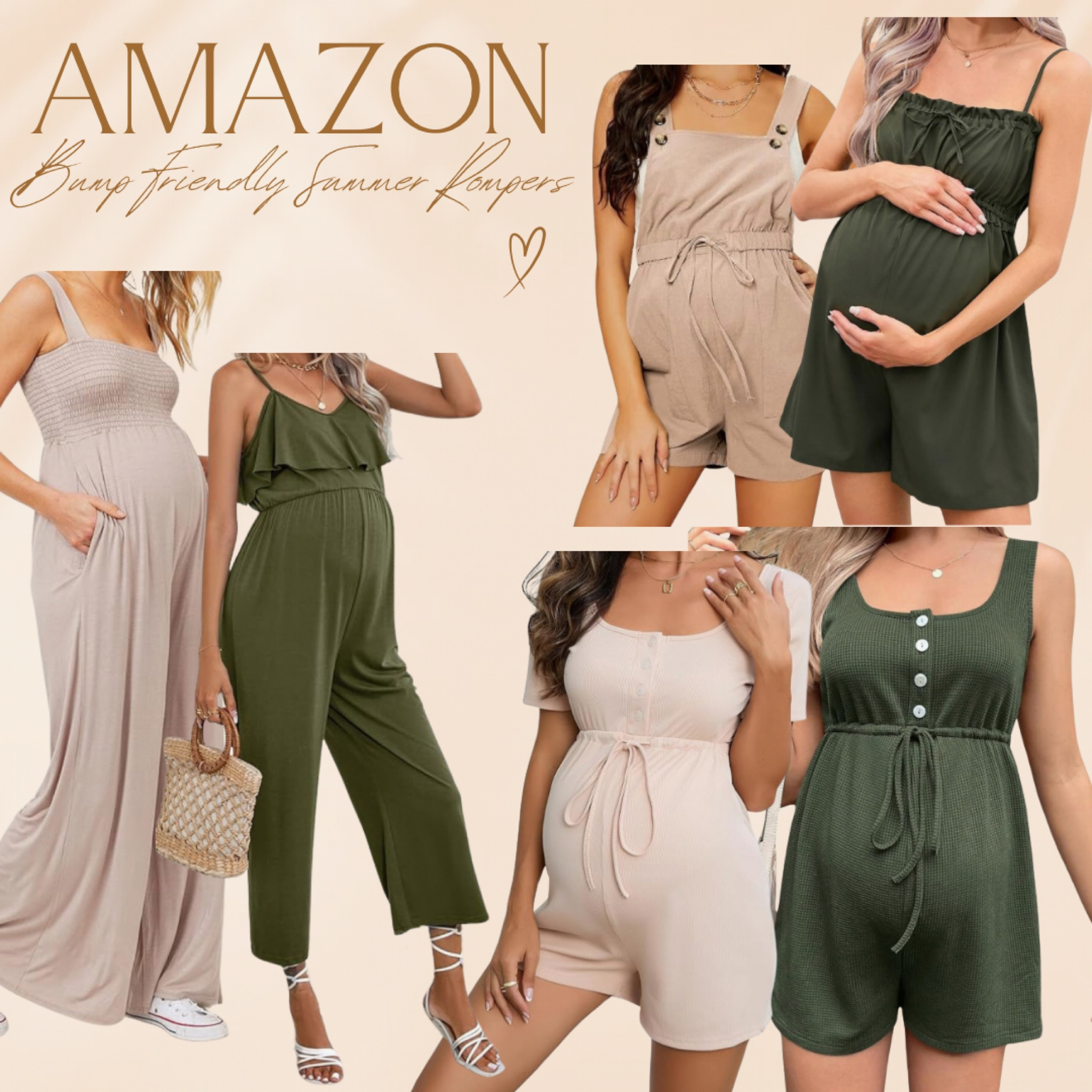 Amazon Bump Friendly Summer Rompers 🫶🏻

#LTKStyleTip #LTKBump #LTKFindsUnder50