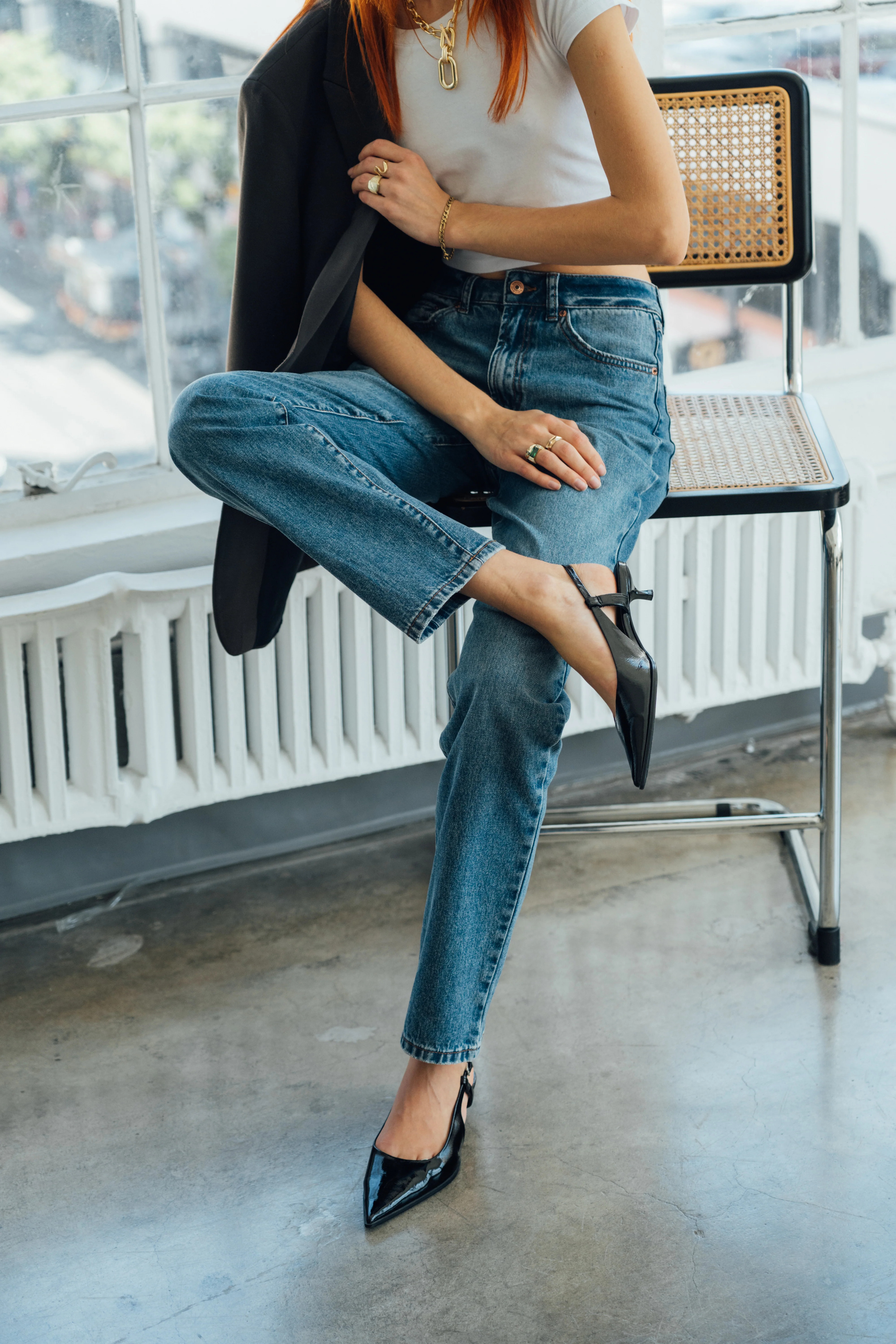 Stella High Rise 90's Sraight Jeans - Vintage Blue | ReWash