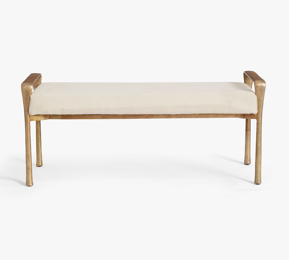 Bodhi Bench, Brass, 47.5&amp;quot;L | Pottery Barn (US)