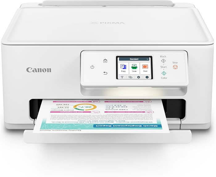 Canon PIXMA TS7720 Wireless All-in-One Color Inkjet Printer \u2013 Print, Copy, Scan \u2013 Auto ... | Amazon (US)
