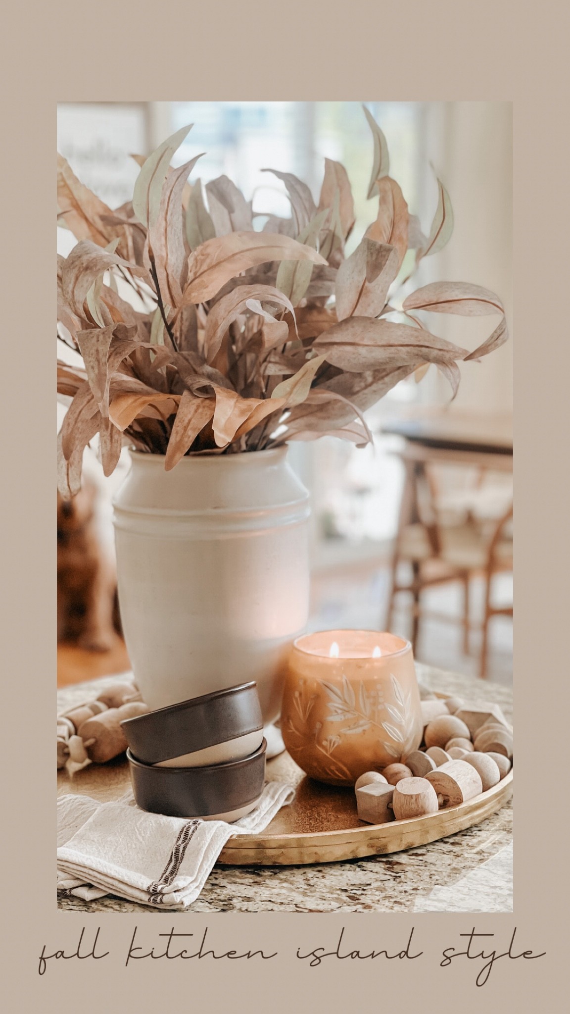 Fall kitchen island styling 

#LTKunder50 #LTKhome #LTKSeasonal