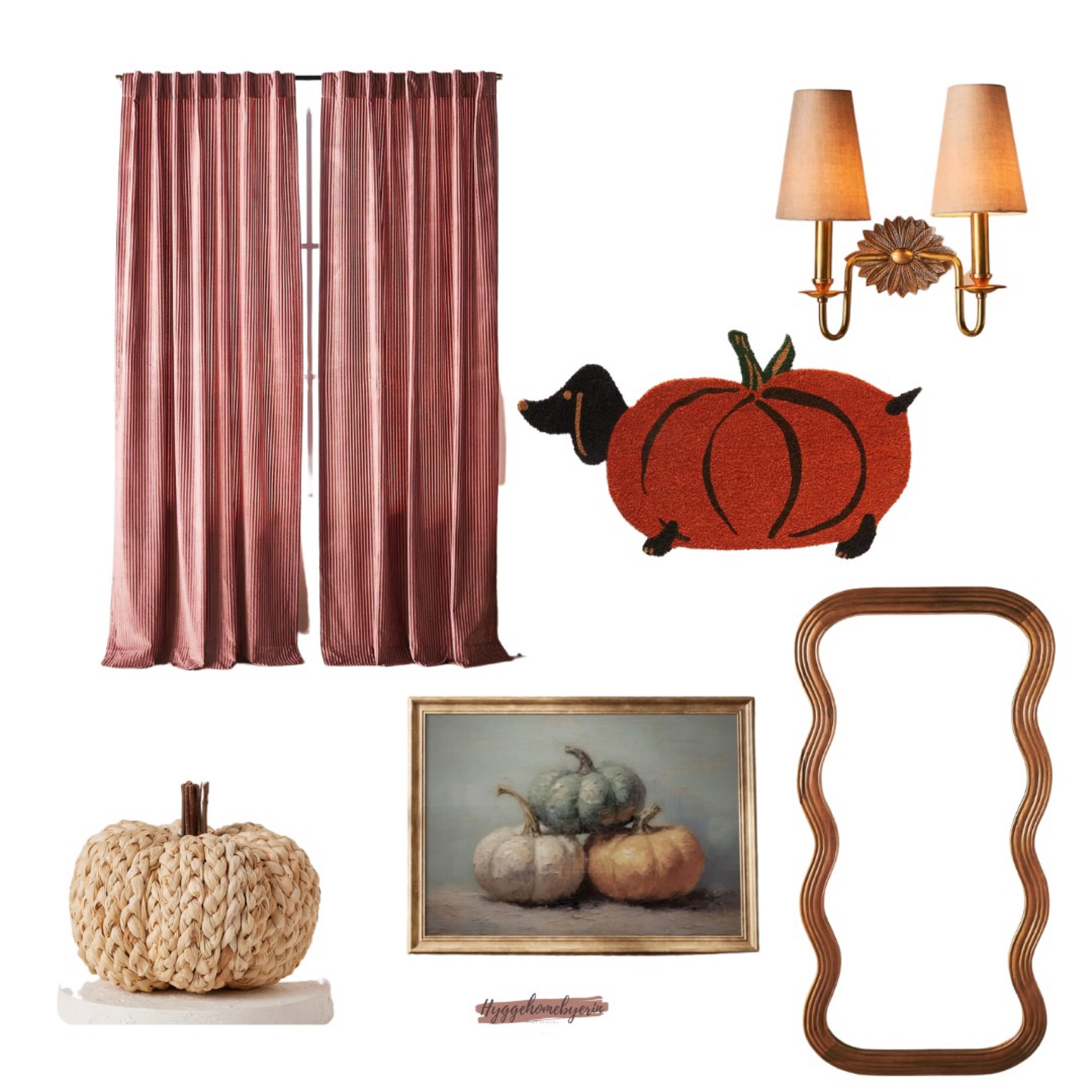 Autumnal fall home decor 