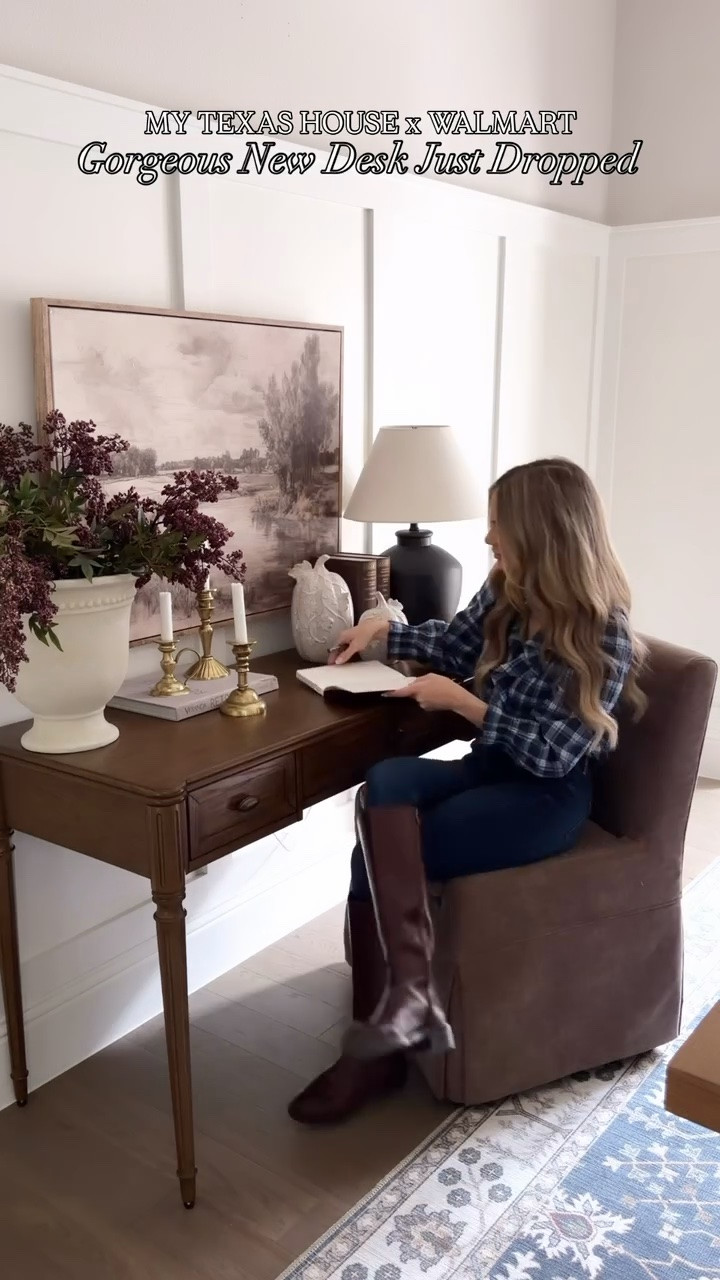 Have you seen our gorgeous new Adler desk!? We are loving it and the rest of the Adler collection- available now!  

 #LTKSeasonal #LTKHome